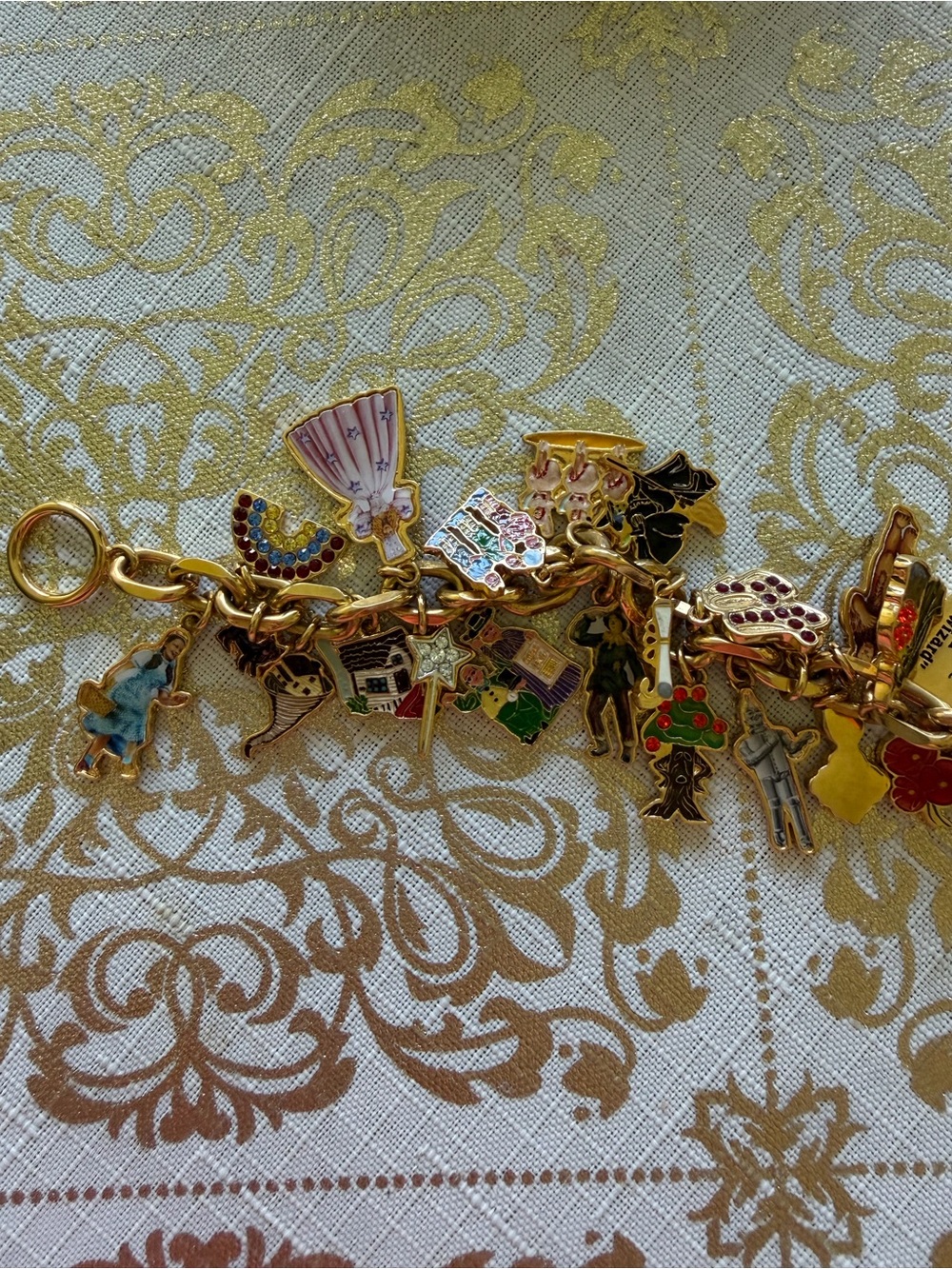 The Bradford Exchange Wizard Of Oz Ultimate Charm Bracelet - Picture 5 of 9